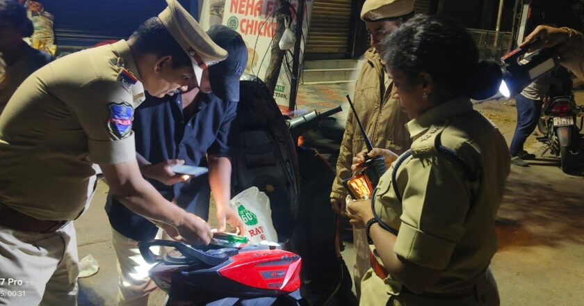 Hyderabad Police Seize 1,600 Vehicles in Citywide Night Operation