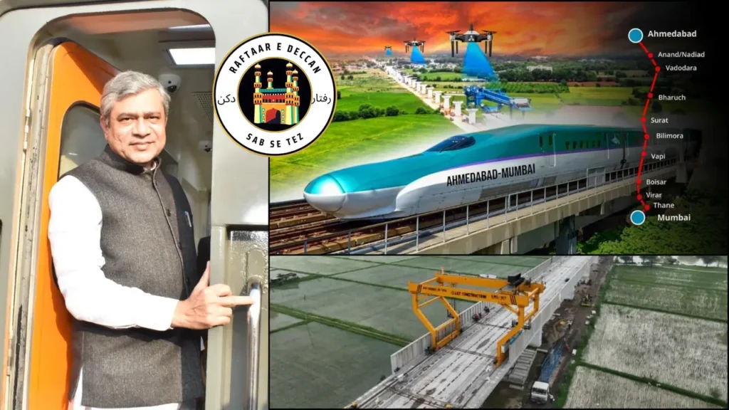 Mumbai–Ahmedabad Bullet Train Project Sees Steady Progress: Ashwini Vaishnaw