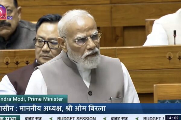pm modi in lok sabha