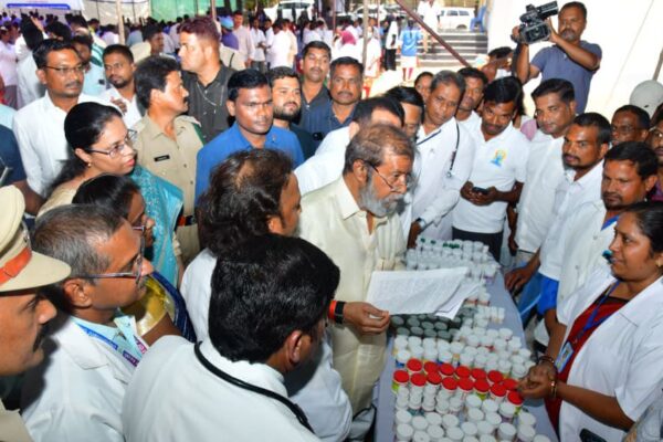 Health Minister in Mahboob Nagar