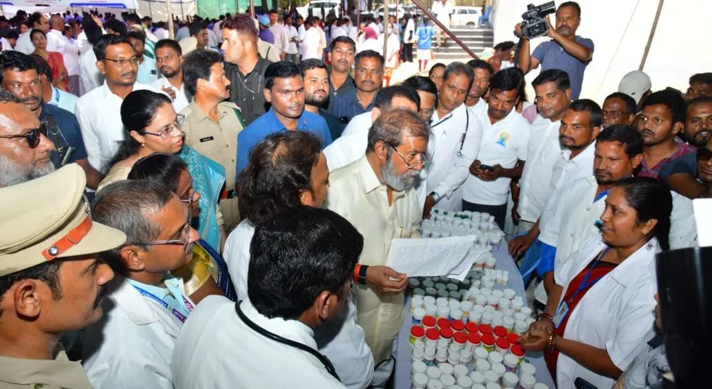 Health Minister in Mahboob Nagar