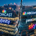 Comcast Breaks in two
