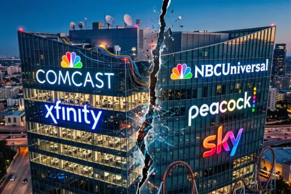 Comcast Breaks in two