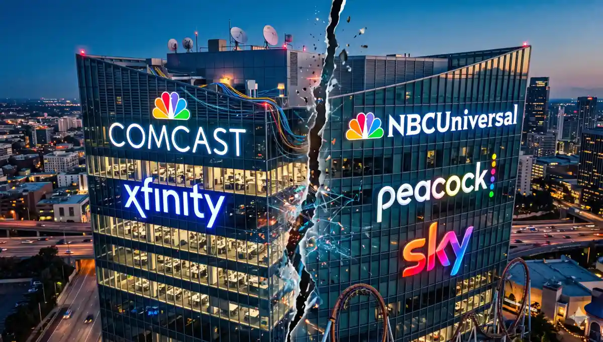 Comcast Breaks in two
