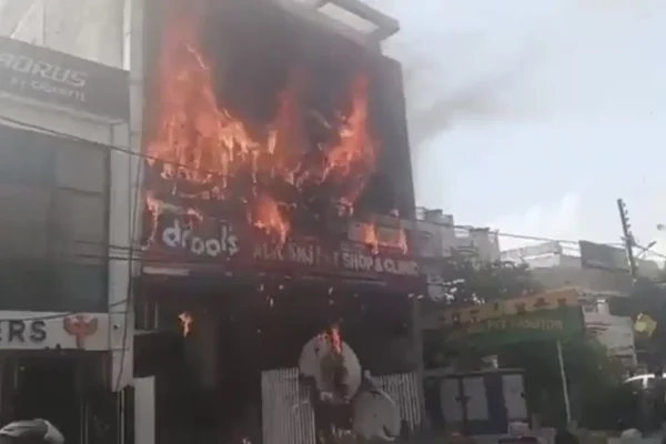Lucknow Coaching Centre Fire